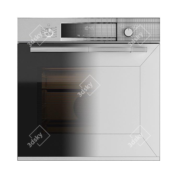 Bosch Serie 6 Electric Oven 3D model image 3