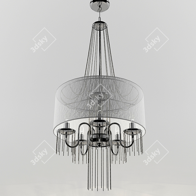 Elegant Ambience Chandelier 3D model image 1