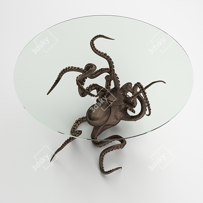 OctoGlass Coffee Table 3D model image 2