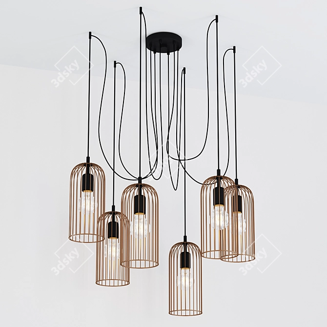 EGLO ROCCAMENA - Elegant Lighting Set 3D model image 1
