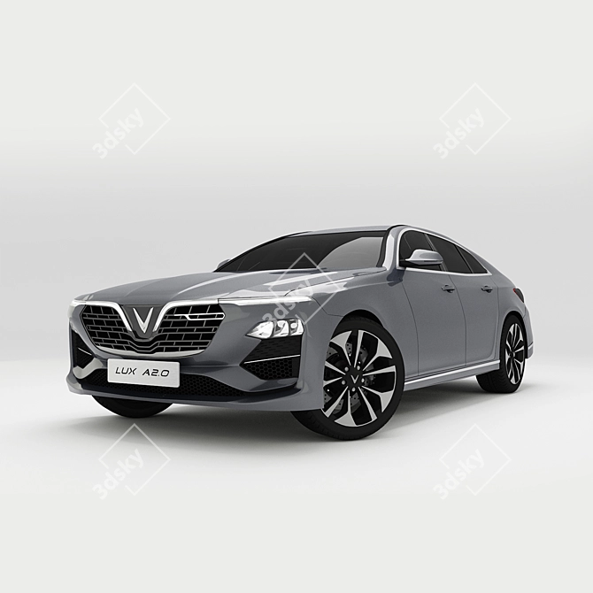 Vietnamese Pride: LUX A2.0 3D model image 3