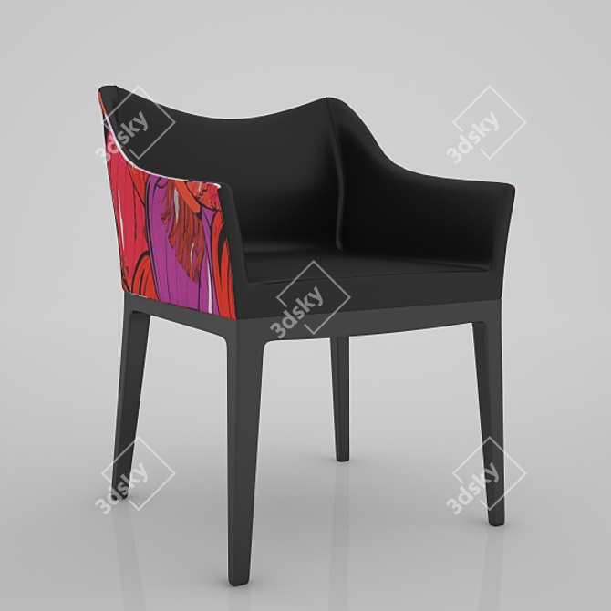 Sleek and Elegant: Kartell Madame Chair 3D model image 1