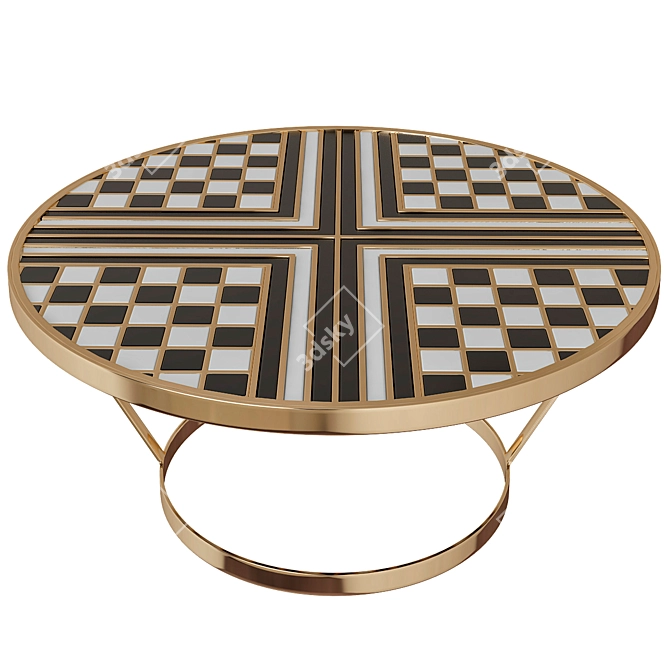 Mambo Coffee Table: Stylish and Versatile 3D model image 1