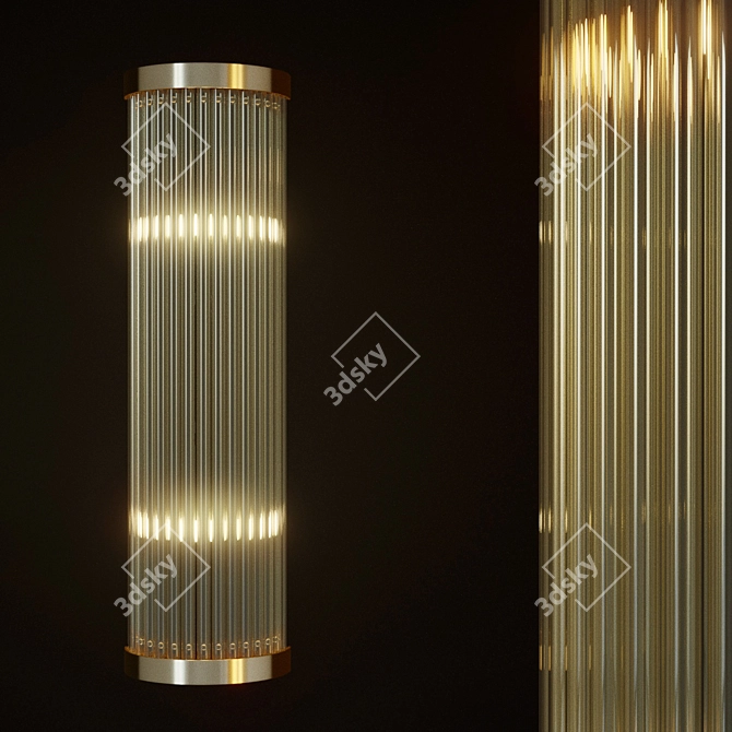 Albany Wall Bella - Elegant Lighting for Your Space 3D model image 1