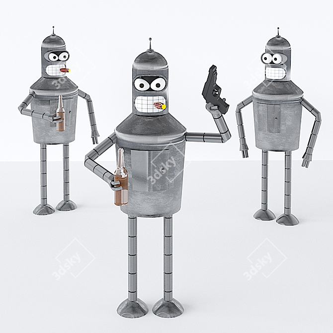 Versatile Metal Bender: 2014 Design 3D model image 1