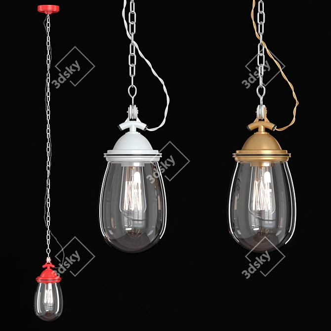 ImperiumLoft Pendant Light 3D model image 1