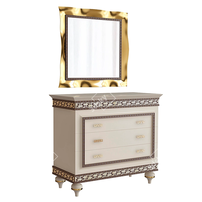 Fantasia Collection: Elegant Komod 3D model image 1