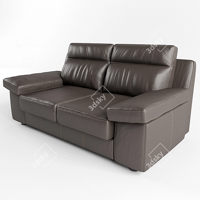 Caliaitalia Taylor: Contemporary Classic Sofa Comfort 3D model image 1