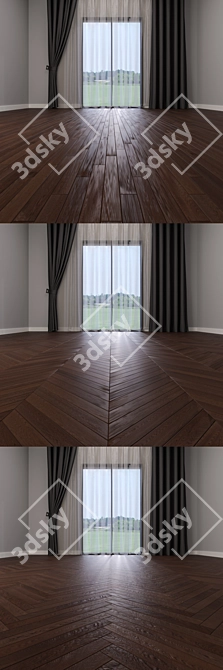 Luxury Tamarindo Parquet - Vray Masterpiece 3D model image 3