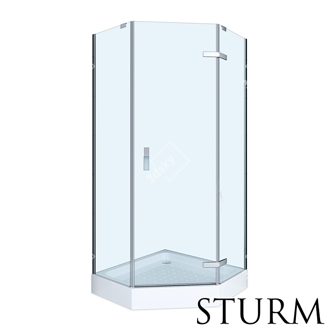 STURM Star New Shower Enclosure 3D model image 1