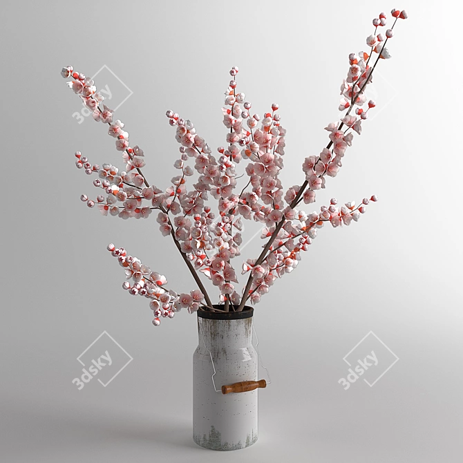 3D Model Flower 3D model image 1