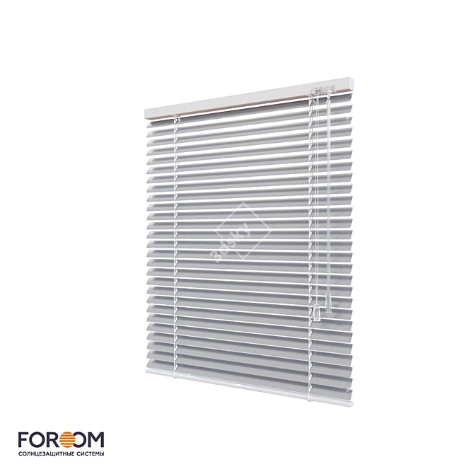 Title: G-FORM Aluminium Horizontal Blinds 3D model image 1