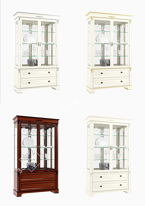 Modern Atrium Showcase: Elegant and Functional 3D model image 2