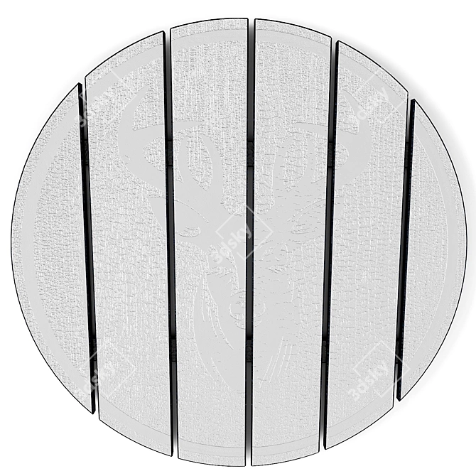 Olen D=600 mm Cutting Disc 3D model image 2