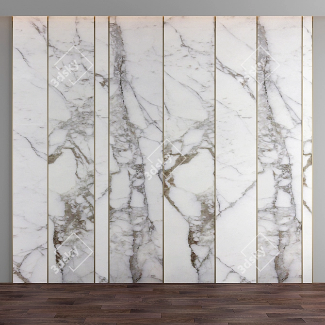 55" Panel - Max 2013, 2016 - OBJ - Preview - Texture 3D model image 1
