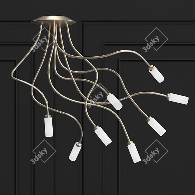 Ethereal Essence Ceiling Light 3D model image 1