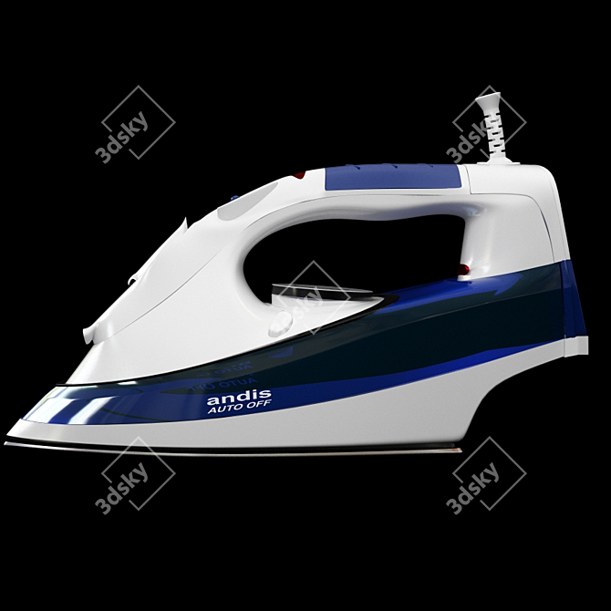 Andis 2 Way Off Steam Iron: A Dynamic Ironing Experience 3D model image 2