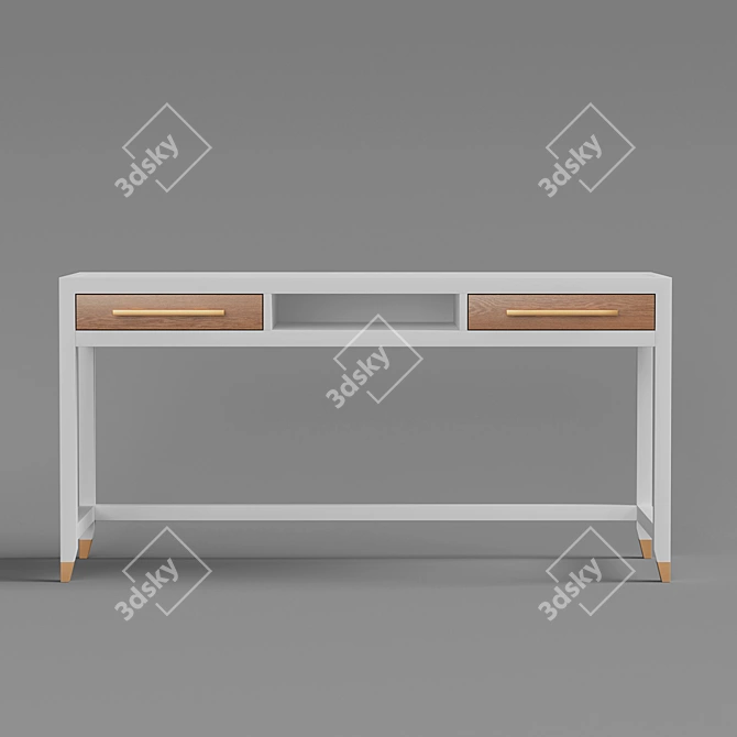 Furnitera Arnika Desk 3D model image 2