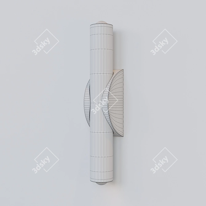 Globo Smokey 7605 Wall Lamp 3D model image 2