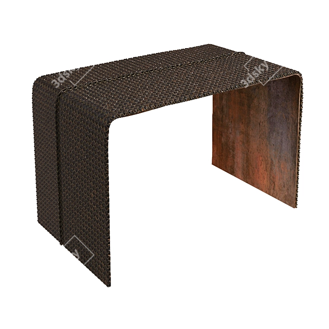 Bottega Veneta Ovm Medium Table - Italian Elegance 3D model image 1