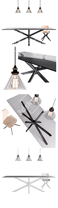 Natisa and Tiffany: Timeless Elegance 3D model image 2