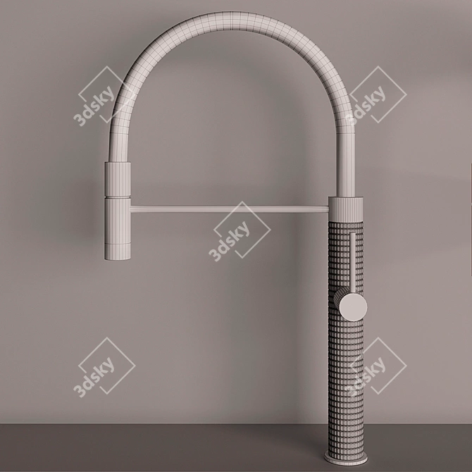 Gessi 316 Kitchen Tapware: Sleek and Stylish 3D model image 3