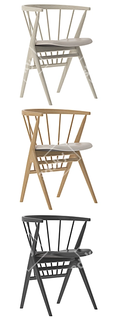 Sibast No 8 Chair: Modern Elegance for Any Space 3D model image 2