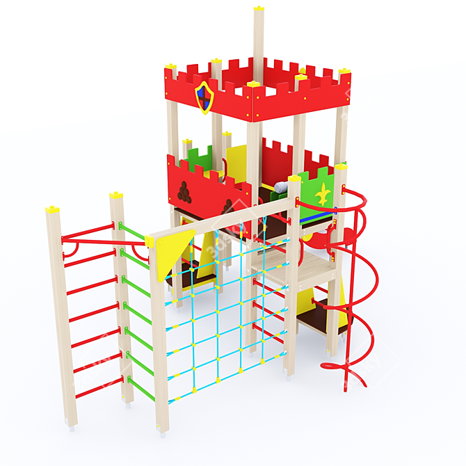 Kids Play Set - KSIL 5296: Fun & Interactive 3D model image 1