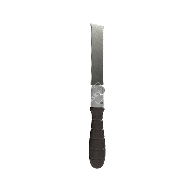 Compact Flush Cut Pull Saw 3D model image 1