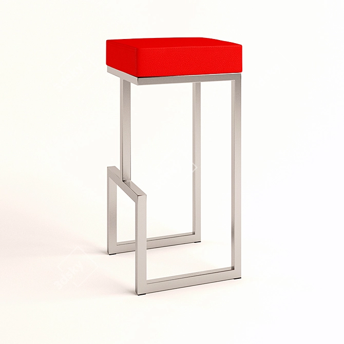 Modern Bar Stool Set - MZ-Darwen 3D model image 2