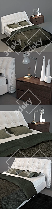 Ultimate Comfort Sumo Bed 3D model image 2