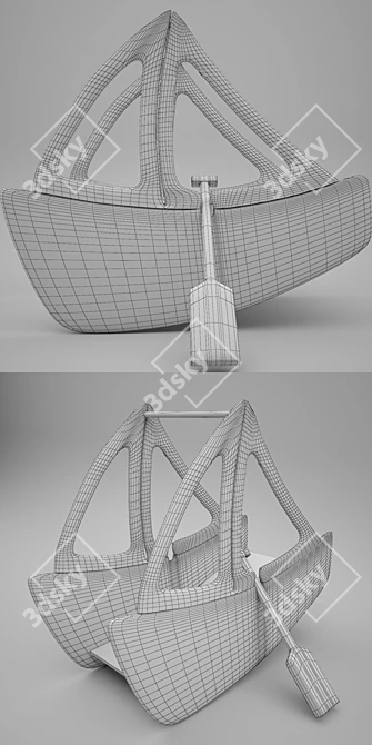 Adventure Seeker: Toy Boat 3D model image 3