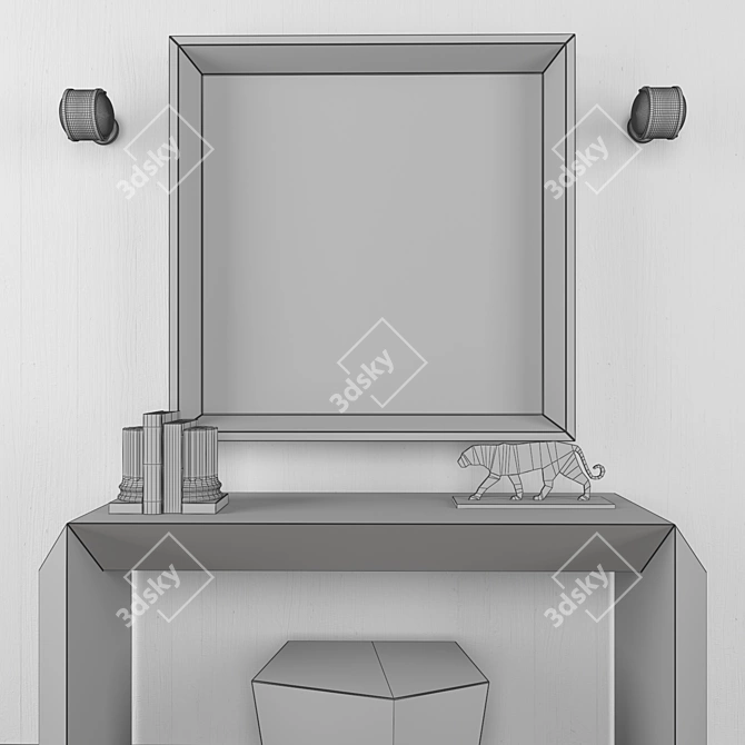 Elegant Eichholtz Home Decor Set 3D model image 3