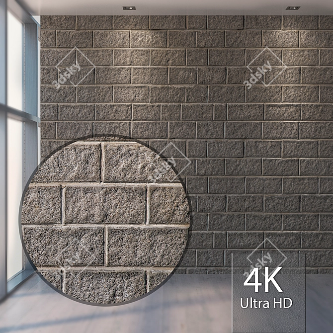 Seamless 4K Texture Pack 3D model image 1