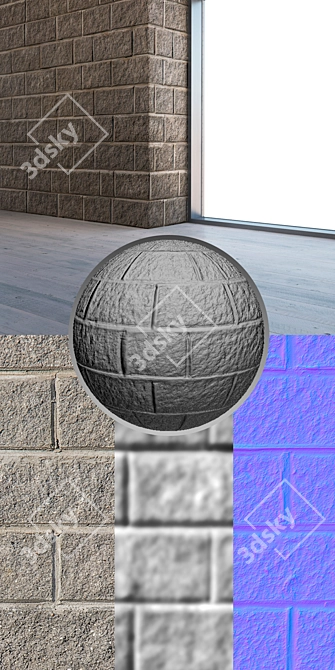 Seamless 4K Texture Pack 3D model image 3