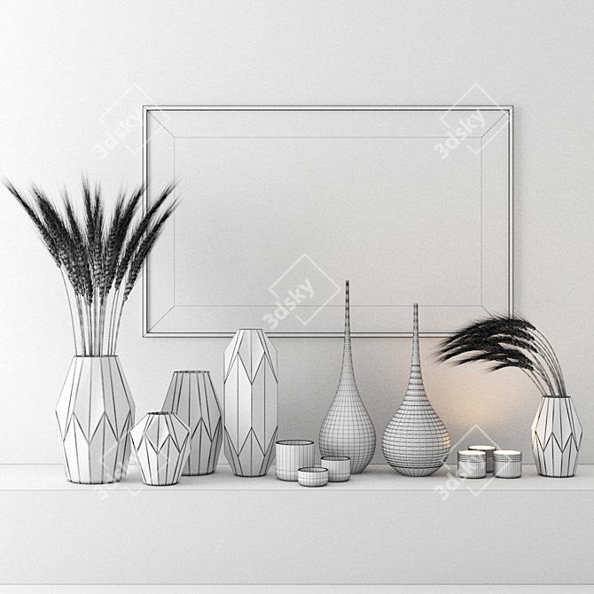 243k Poly Count 3D Set 3D model image 3