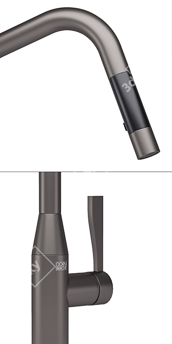  Sleek Sync Tap Set: Sync 33 875 895 and 33 870 895 3D model image 2