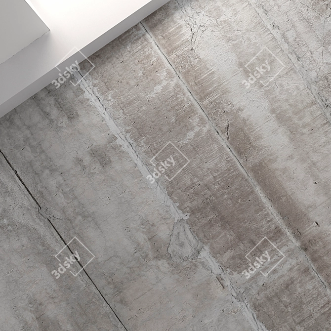 Seamless Concrete Ceiling Texture 10000x6000 Pixels 3D model image 2