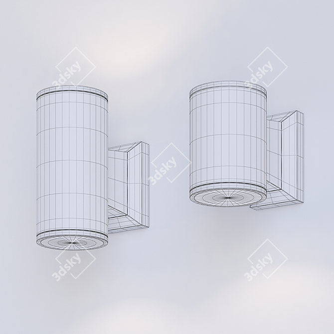 Novotech Landscape Lamp: 370406, 370407 3D model image 2