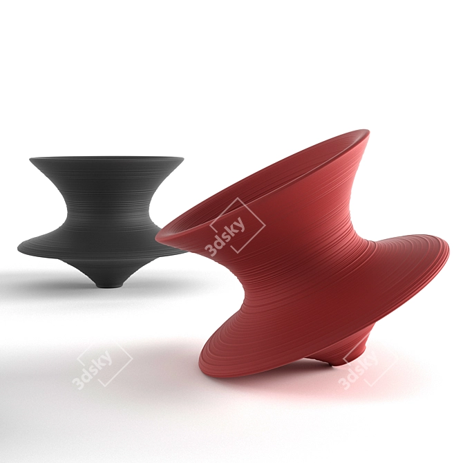 Introducing the Innovative Spinning Magis Armchair 3D model image 1