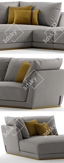 Modern Ulivisalotti Dorian Sofa 3D model image 2