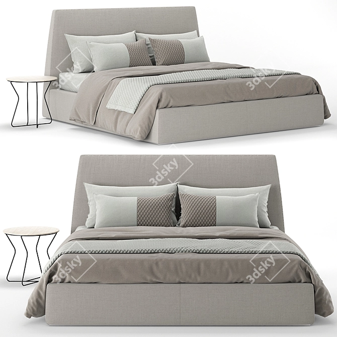 Ralph Alf Bed 3D model image 1