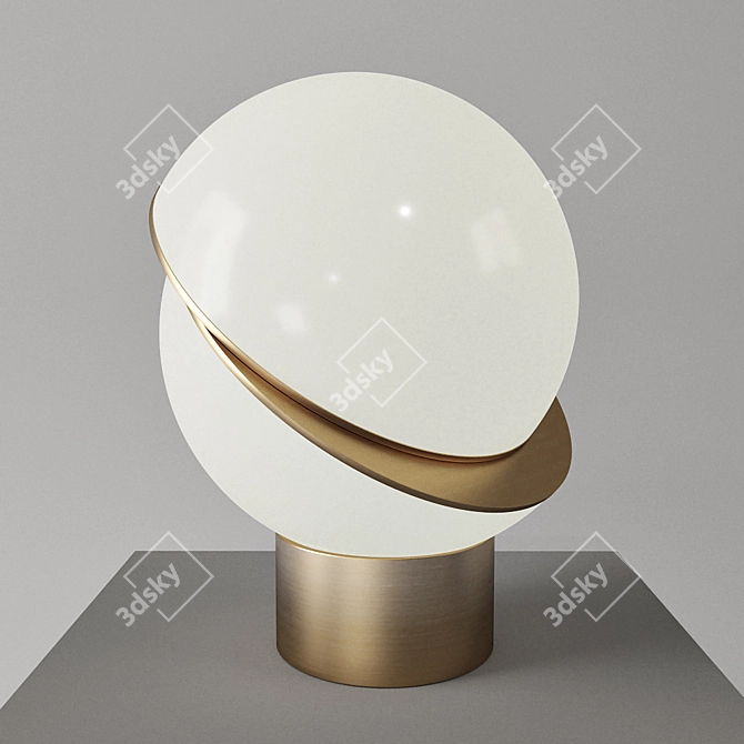 M.Crescent lamp by Lee Broom 3D model image 1