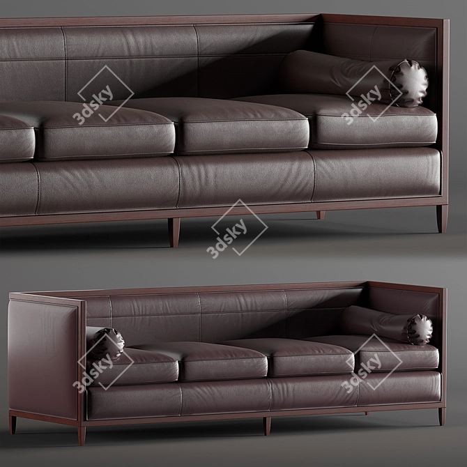 Baker Furniture Archetype Sofa 3D model image 1