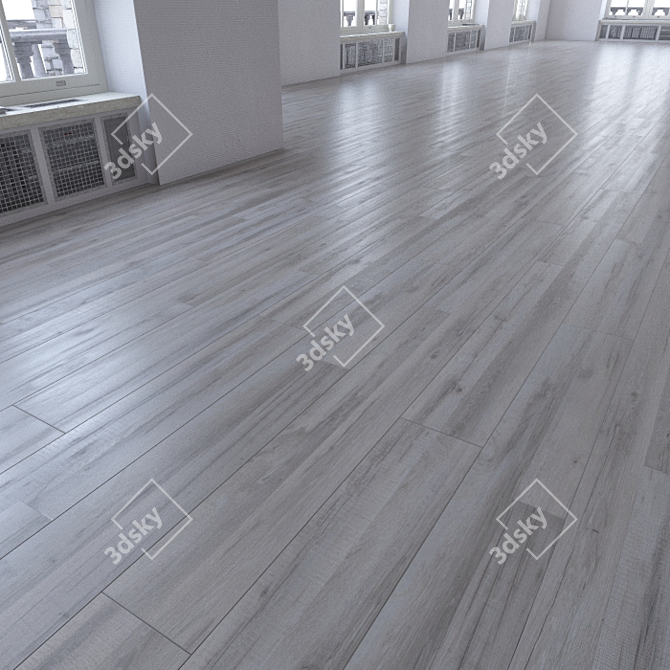 Versatile Laminate Flooring Kit 3D model image 1