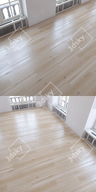 Versatile Laminate Flooring Set 3D model image 3