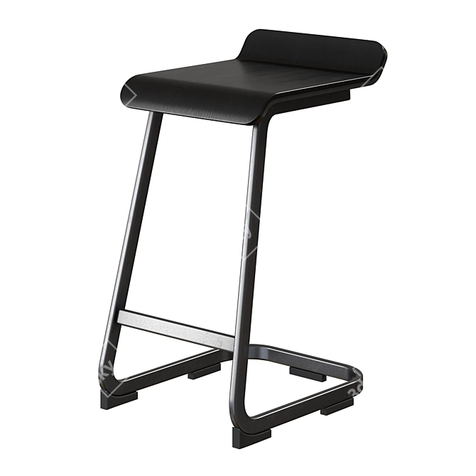 Contemporary Alto Chair: Sleek & Stylish 3D model image 2