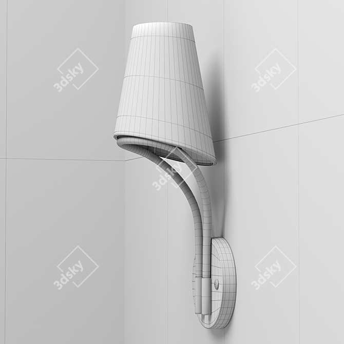 DILAN COLLECTION Art D97 Wall Lamp 3D model image 3