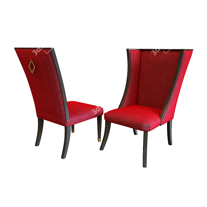 Trump Home Dining Set 3D model image 2