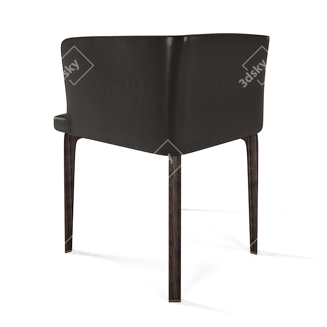 Wansheng Stylish Armchair 3D model image 2